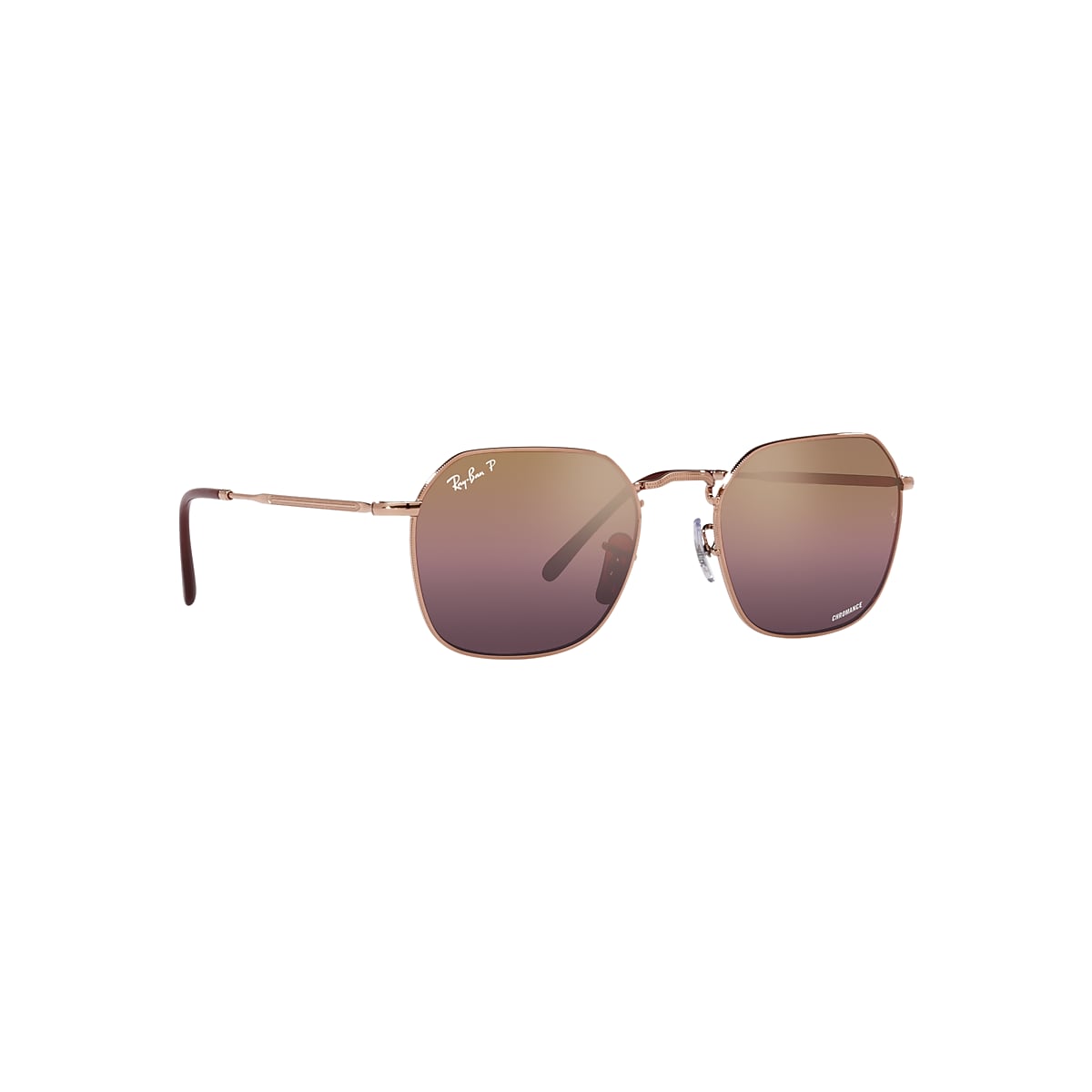 JIM Sunglasses in Rose Gold and Red - RB3694 | Ray-Ban® US