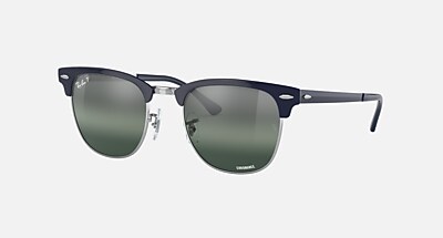 CLUBMASTER METAL CHROMANCE Sunglasses in Green On Gold and Dark