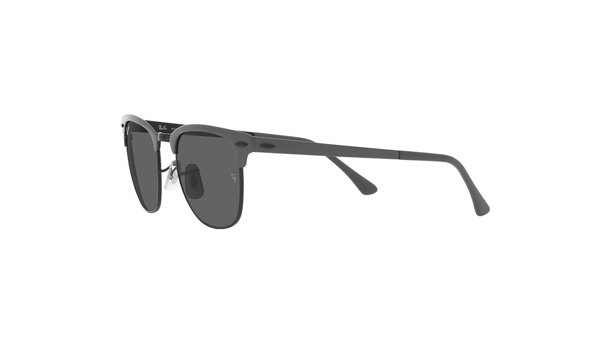 CLUBMASTER METAL Sunglasses in Grey On Black and Dark Grey 