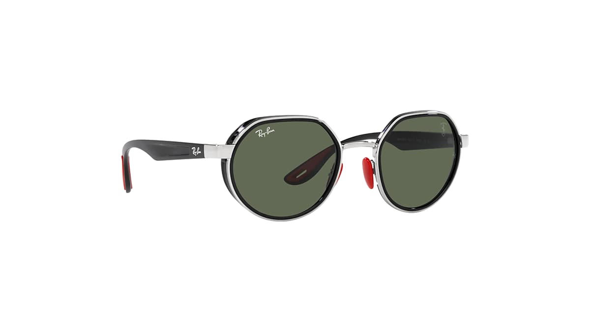 RB3703M SCUDERIA FERRARI COLLECTION Sunglasses in Silver and Green