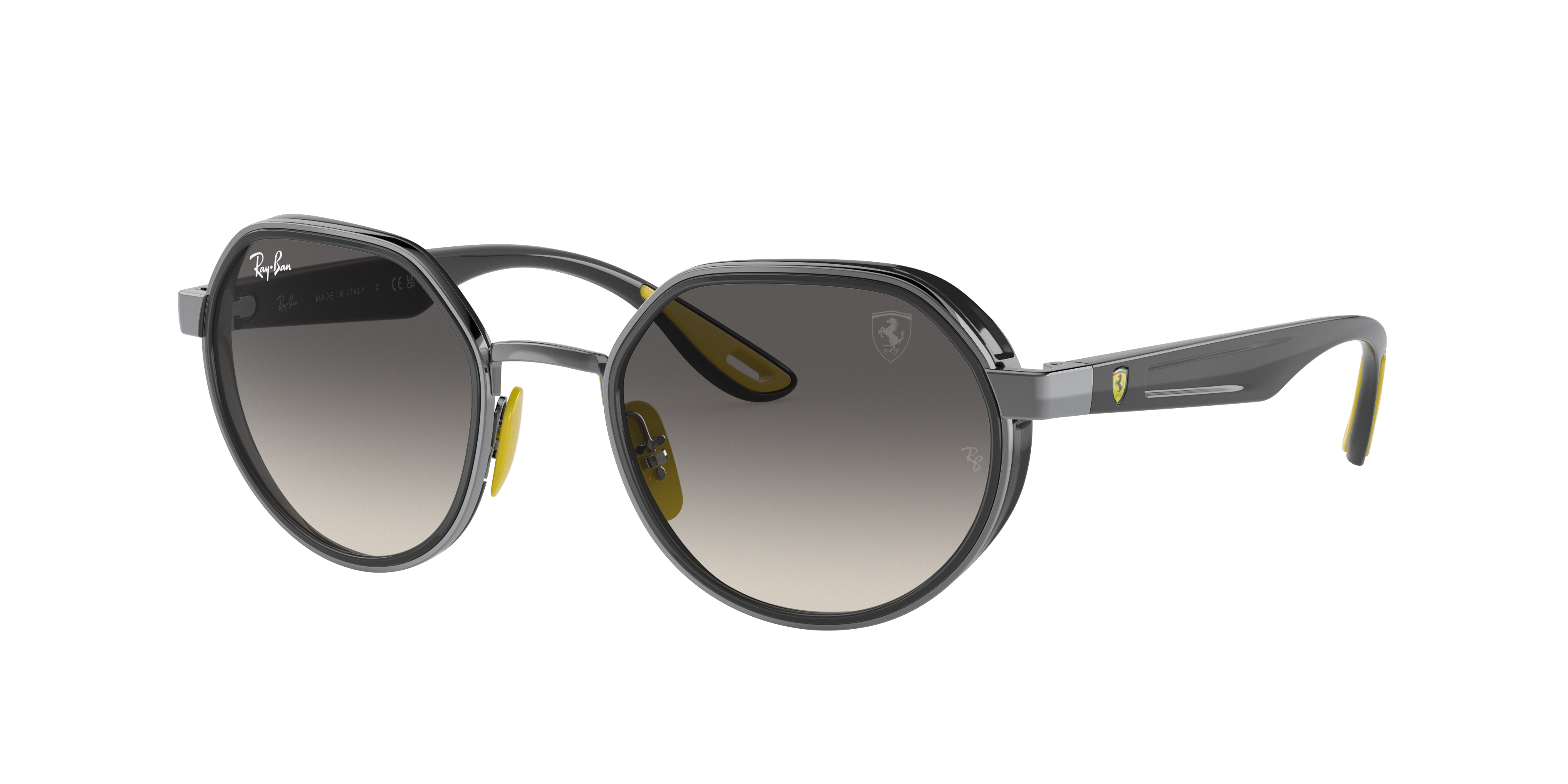 Silver Sunglasses in Dark Blue and RB3703M SCUDERIA FERRARI Silver Sunglasses in Dark Blue and RB3703M SCUDERIA FERRARI