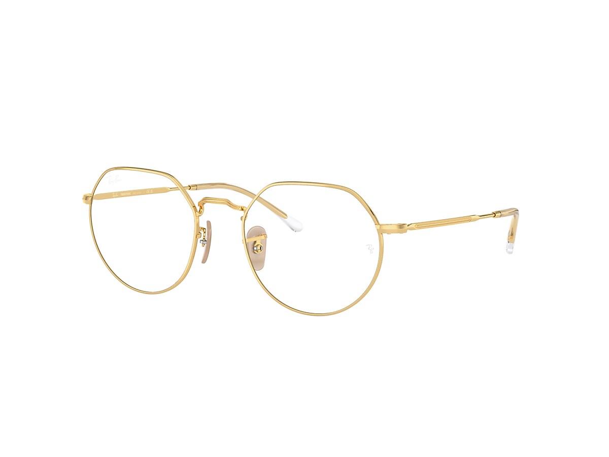 JACK TRANSITIONS® Sunglasses in Arista Gold and Clear/Blue