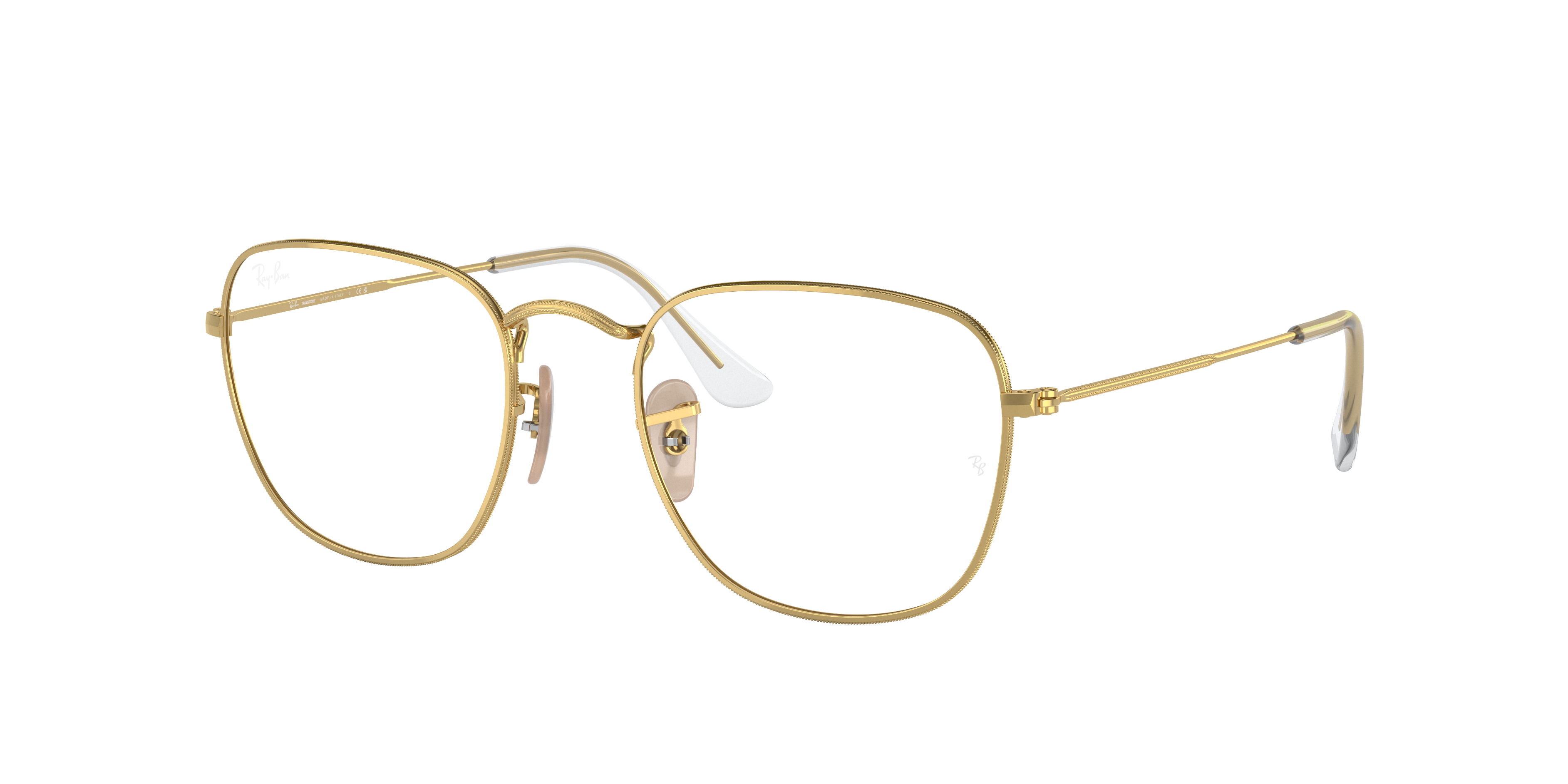 clear gold sunglasses