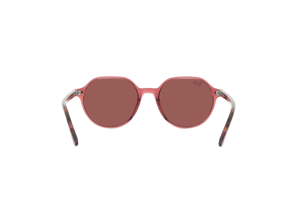 THALIA Sunglasses in Transparent Pink and Red - RB2195F