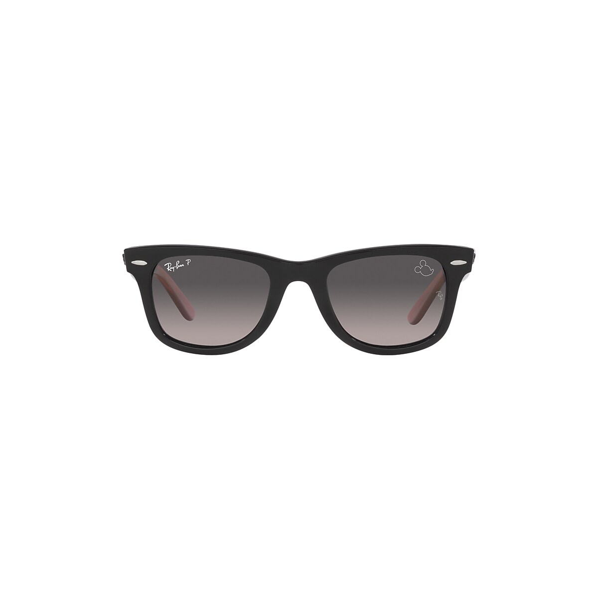 RB2140 WAYFARER MICKEY J22 Sunglasses in Black and Grey RB2140 WAYFARER MICKEY J22 Sunglasses in Black and Grey