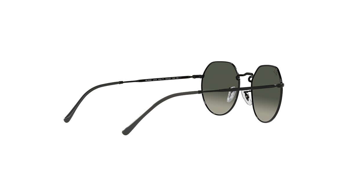JACK Sunglasses in Black and Black - RB3565 | Ray-Ban® US