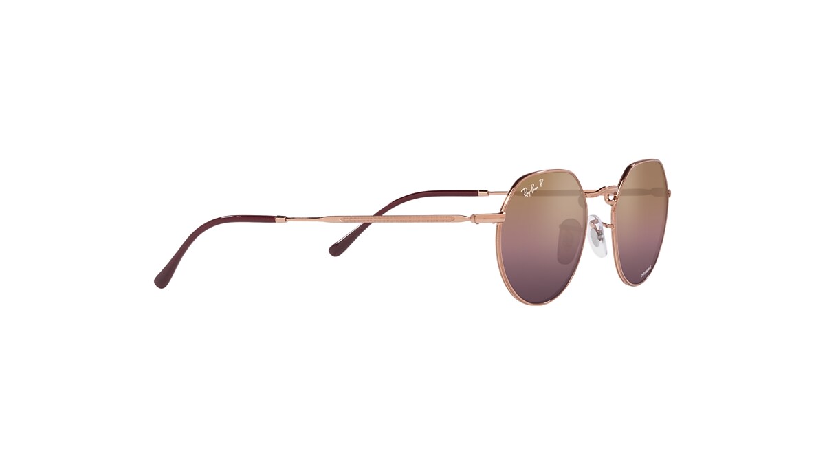 ⭐️値下げ　Ray-Ban Jack Rose Gold レイバン　サングラス JACK ROSE GOLD Sunglasses in Rose Gold and Green - RB3565