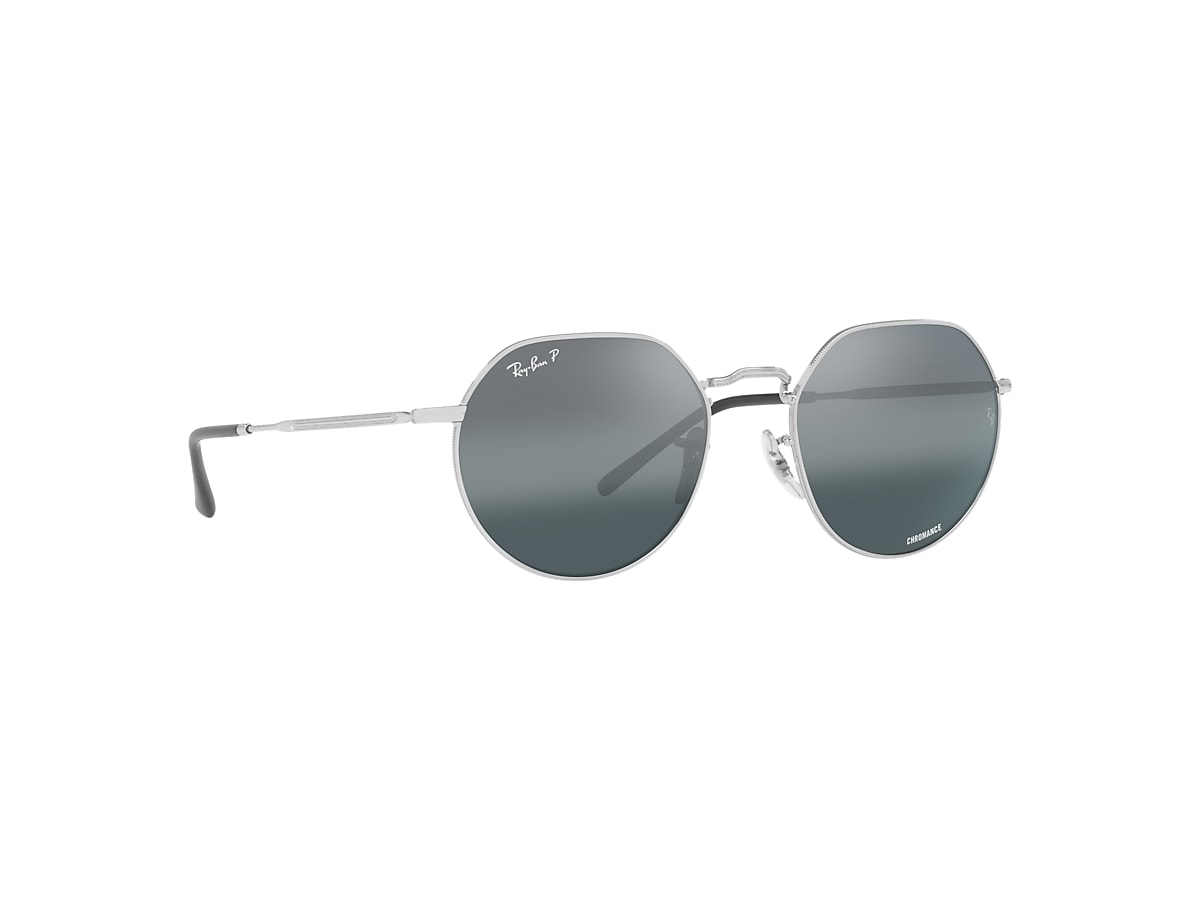 JACK CHROMANCE Sunglasses in Silver and Dark Blue - RB3565 | Ray  