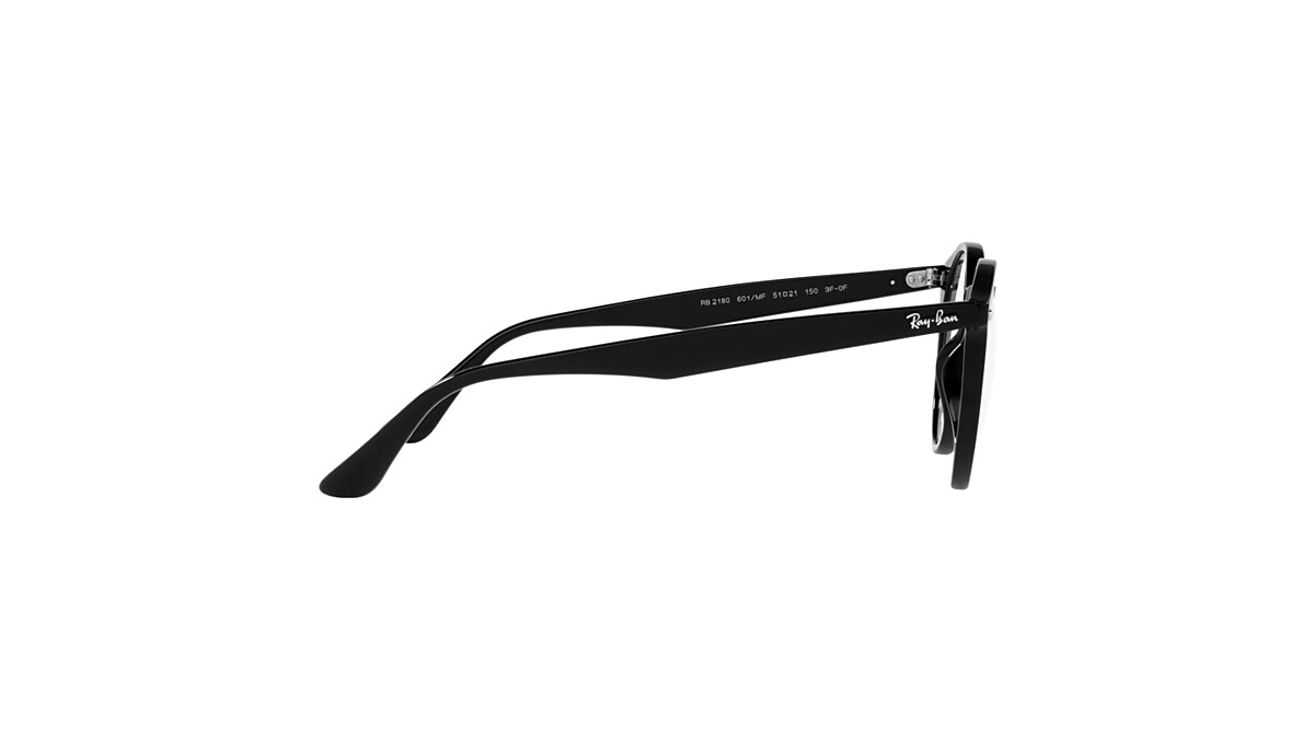 RB2180 TRANSITIONS® Sunglasses in Black and Clear/Blue 