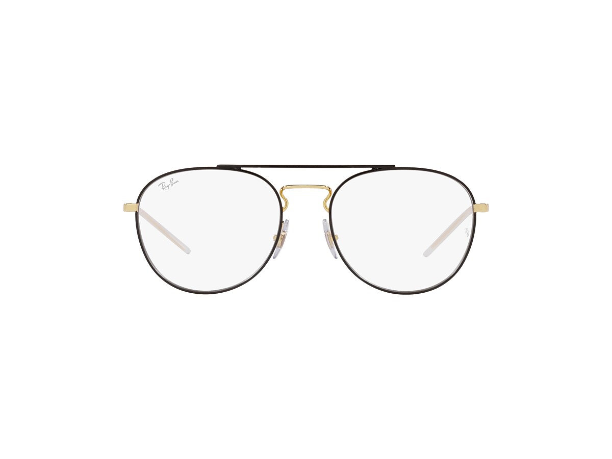 RB3589 TRANSITIONS® Sunglasses in Black On Gold and Clear/Blue 