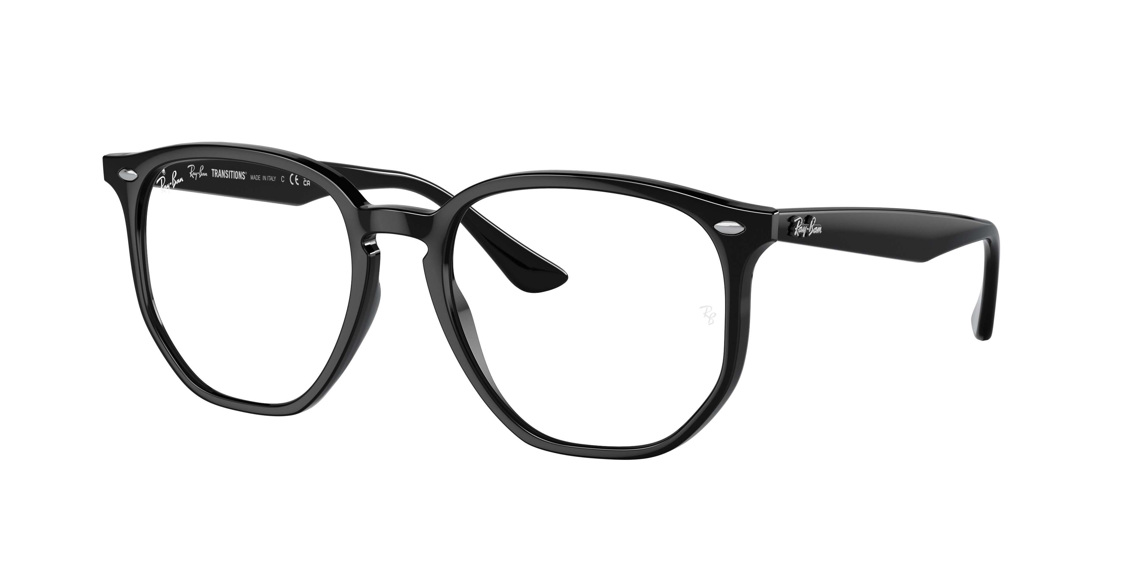 Rb4306 Transitions® Sunglasses in Black and Clear/Grey | Ray-Ban®