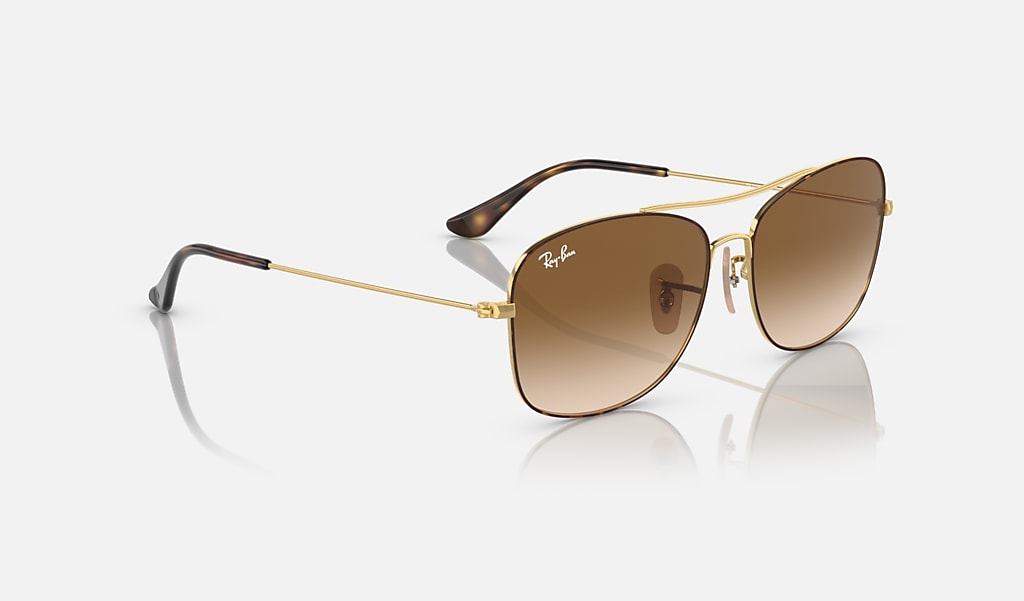 lood slagader Omdat Rb3799 Sunglasses in Havana On Gold and Brown | Ray-Ban®