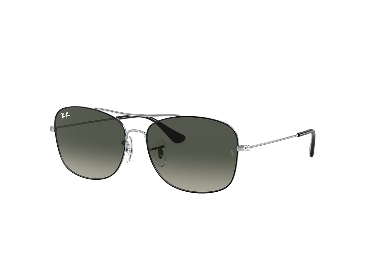 RB3799 Sunglasses in Black On Silver and Grey - RB3799 | Ray-Ban® US