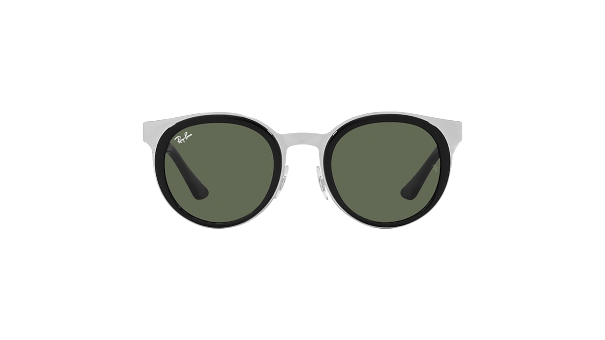 BONNIE Sunglasses in Black On Silver and Dark Green - RB3710 | Ray