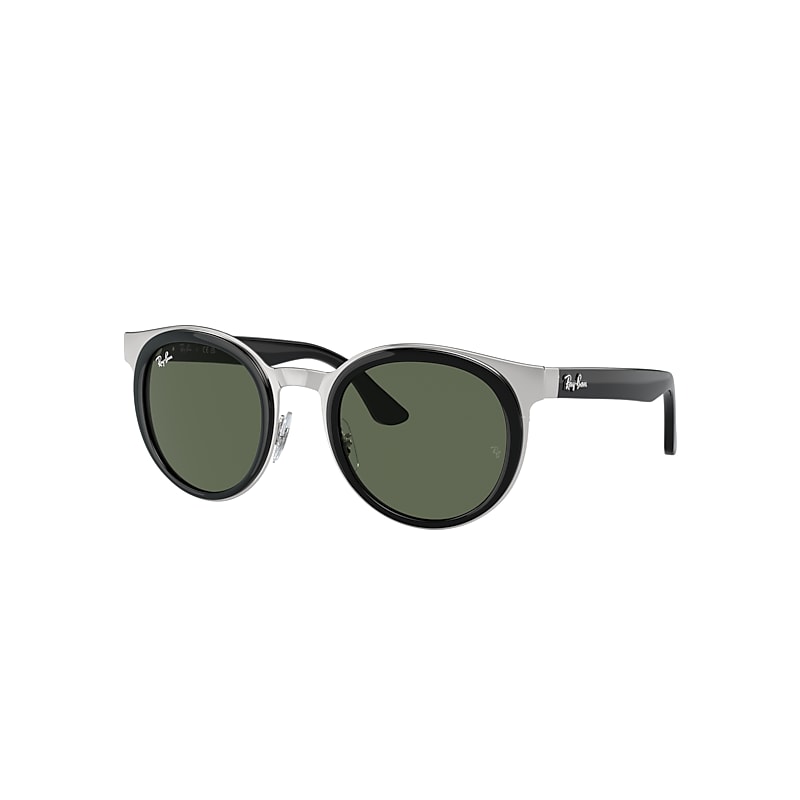 Ray Ban Sunglasses Unisex Bonnie - Black Frame Green Lenses 50-24