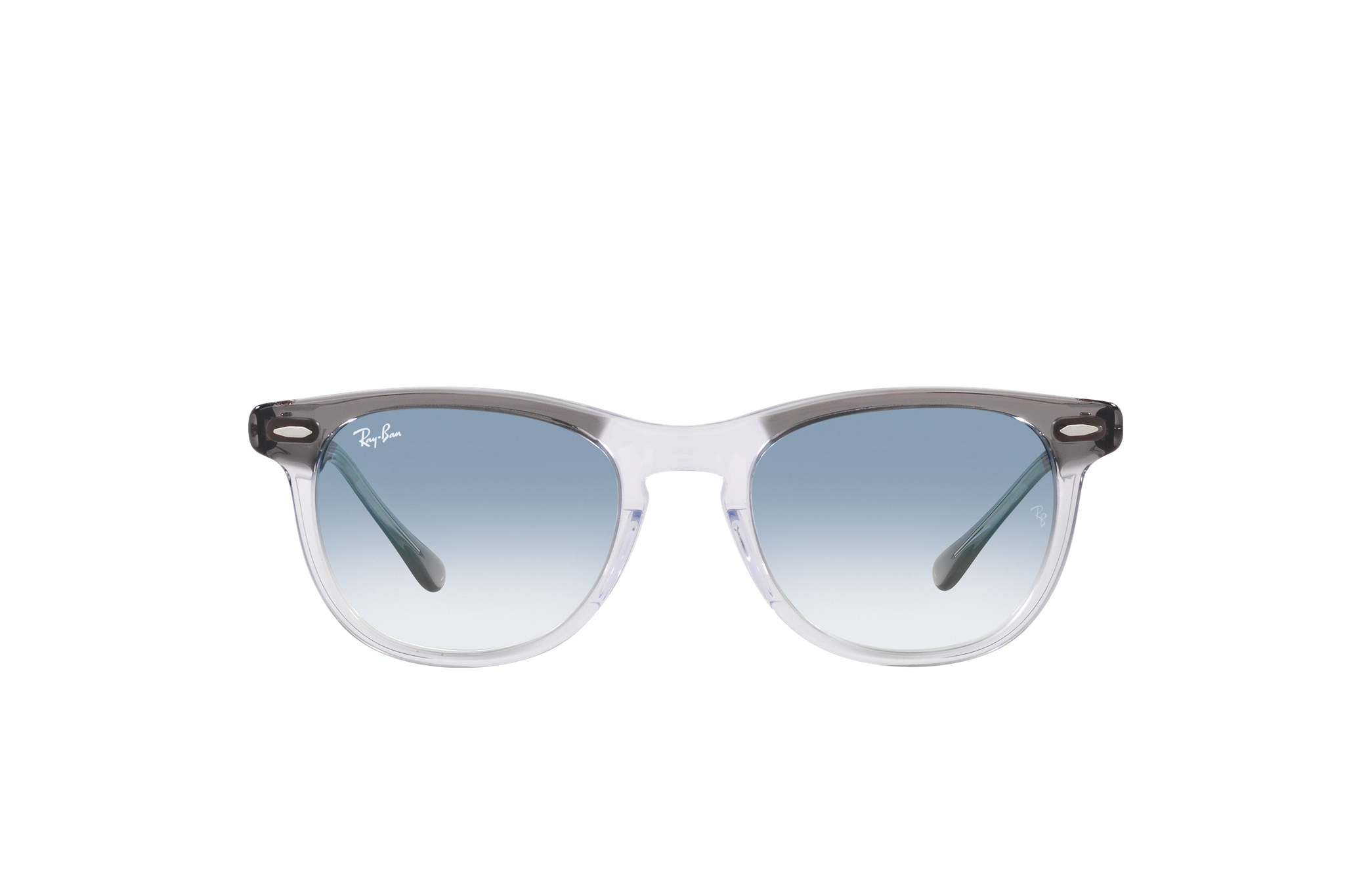 RAY-BAN | META WAYFARER Sunglasses in Black and Clear - | Ray-Ban® US