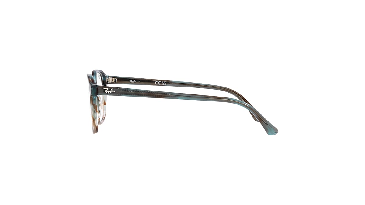RB5417 OPTICS Eyeglasses with Striped Blue & Green Frame