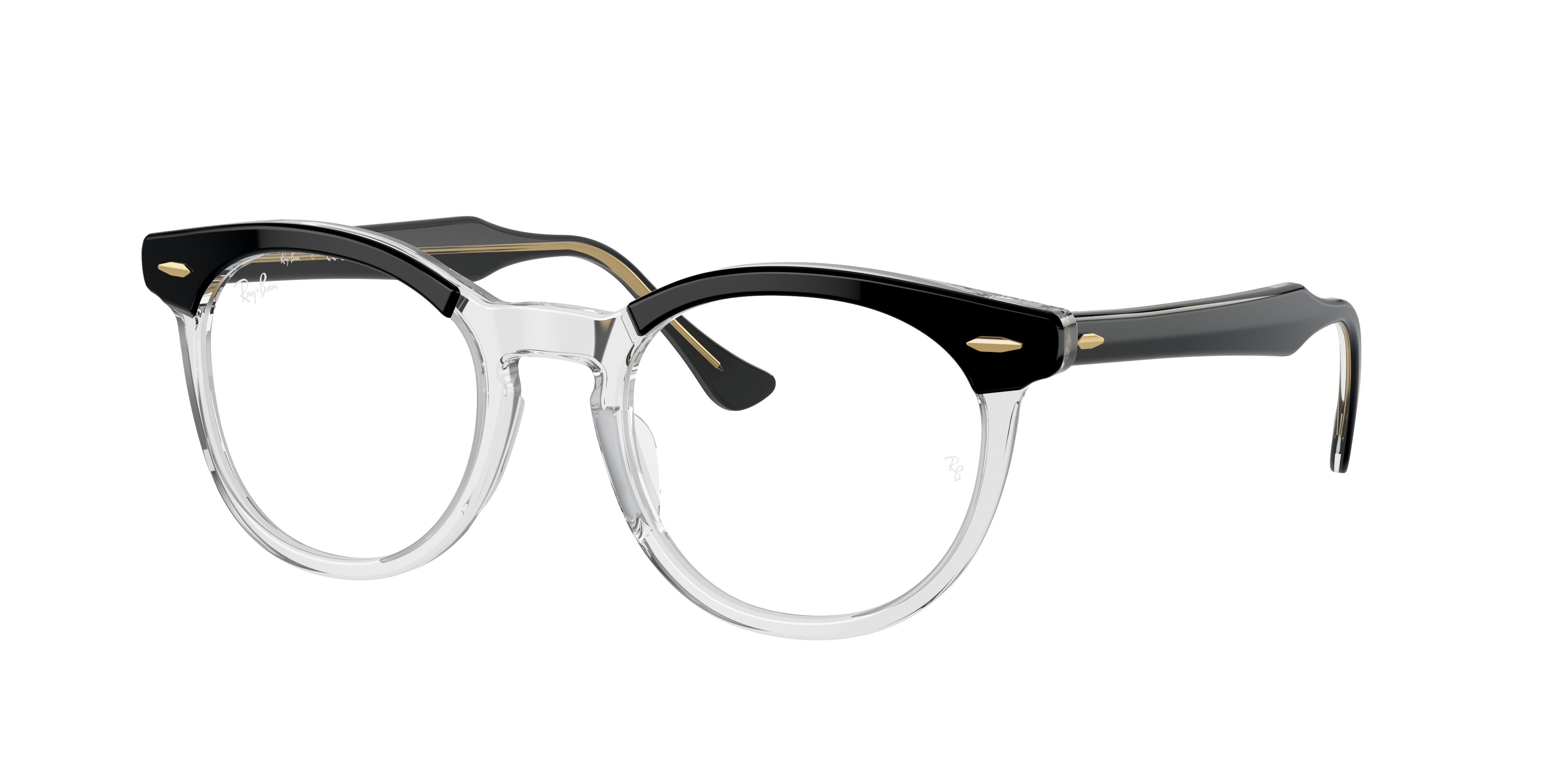 Eagle Eye Optics Eyeglasses with Black On Transparent Frame - RB5598 ...