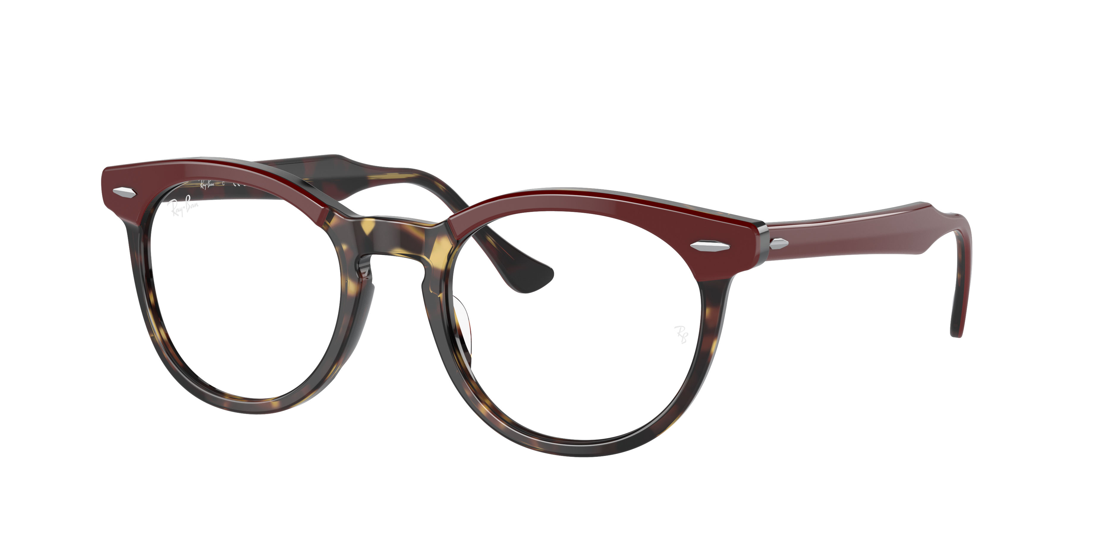 Eagle Eye Optics Eyeglasses with Bordeaux On Yellow Havana Frame