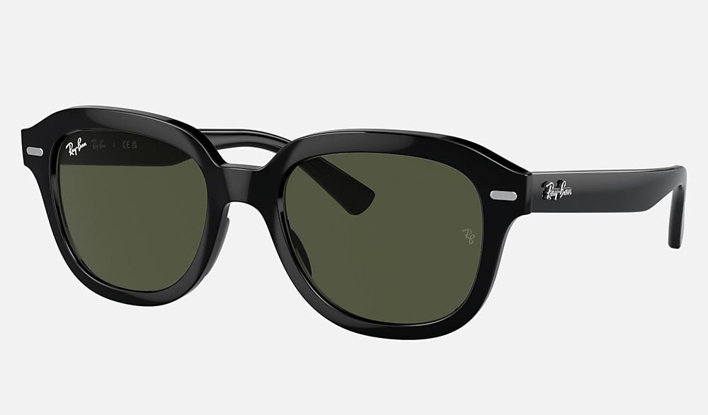 ERIK Sunglasses in Black and Green - RB4398 | Ray-Ban®