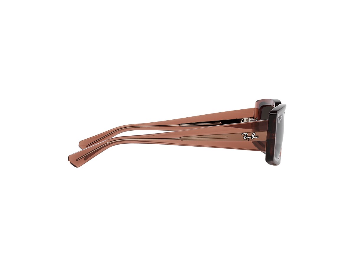 KILIANE BIO-BASED Sunglasses in Transparent Brown and Grey KILIANE BIO-BASED Sunglasses in Transparent Brown and Grey