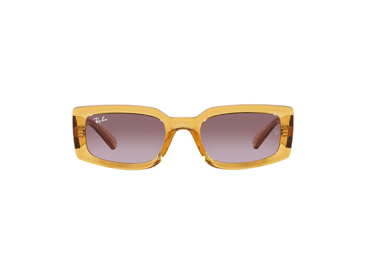 KILIANE BIO-BASED Sunglasses in Transparent Yellow and Dark KILIANE BIO-BASED Sunglasses in Transparent Yellow and Dark