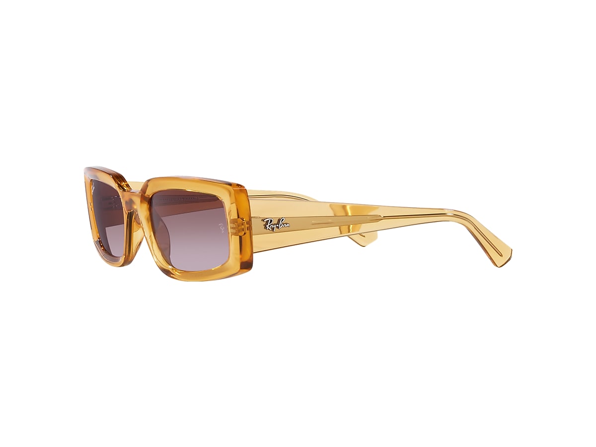 KILIANE BIO BASED Sunglasses in Transparent Yellow and Violet