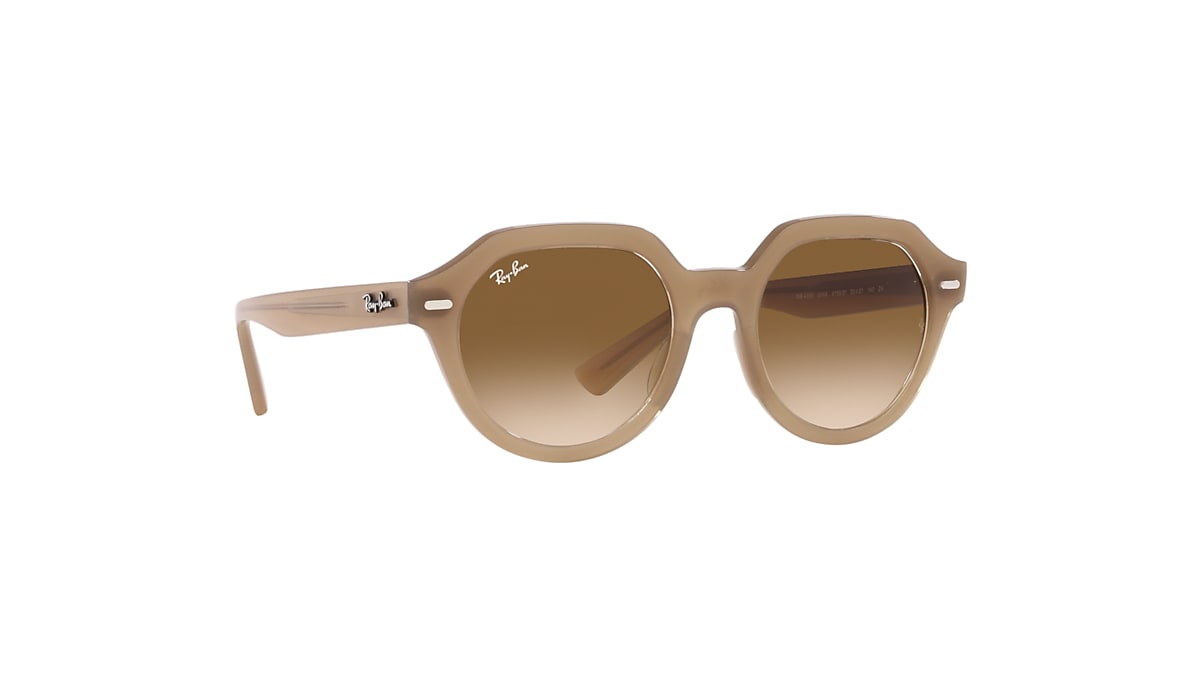 Ray Ban Gina Sunglasses RB4399 Tortledove Clear Gradient Brown BRAND NEW W/ BOX Ray-Ban Sunglasses RB4399 GINA 6166/51 Turtledove Frames w  main image 3