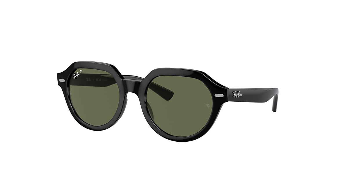 【57】美品!レイバン サングラス ブラック系 RB4399 GINA Sunglasses in Black and Green - RB4399 | Ray-Ban® US
