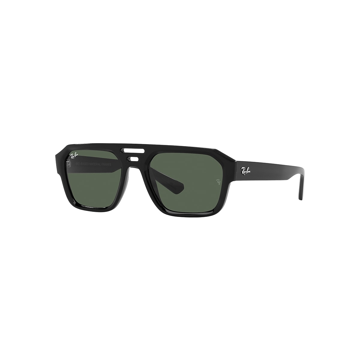 CORRIGAN BIO-BASED Sunglasses in Black and Green - RB4397