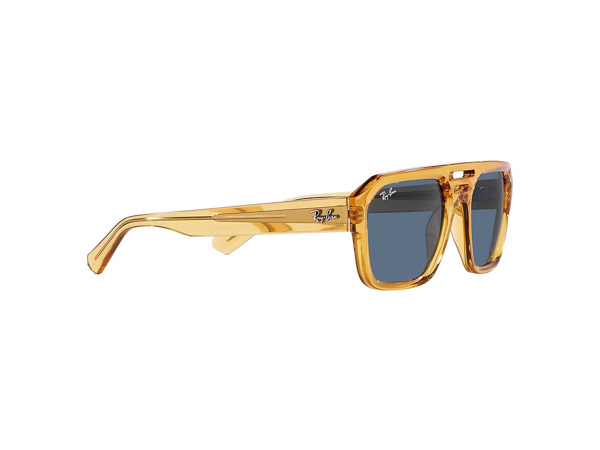 CORRIGAN BIO-BASED Sunglasses in Transparent Yellow and Blue - RB4397
