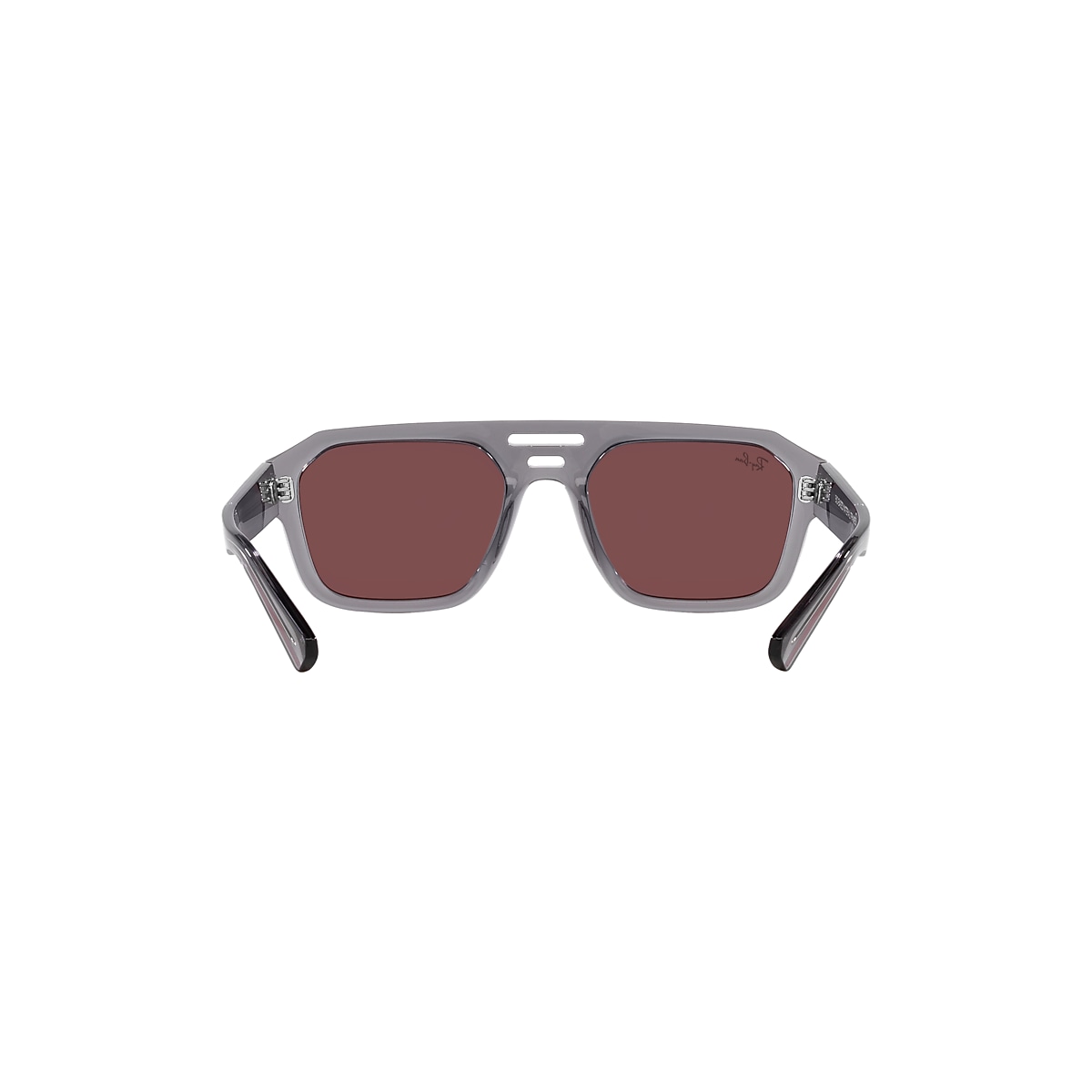 CORRIGAN BIO-BASED Sunglasses in Transparent Brown and Dark Green