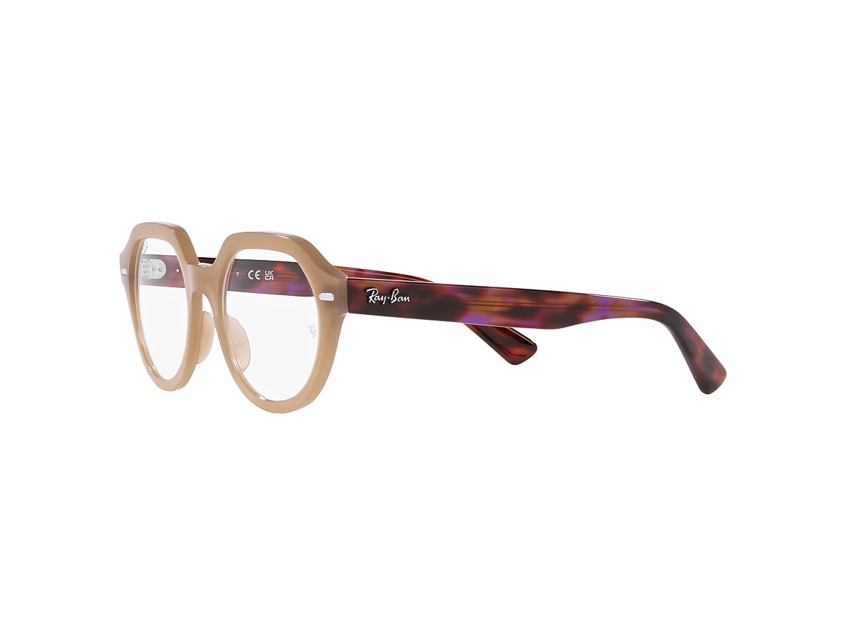 GINA OPTICS Eyeglasses with Turtledove Frame - RB7214 | Ray GINA OPTICS Eyeglasses with Turtledove Frame - RB7214 | Ray