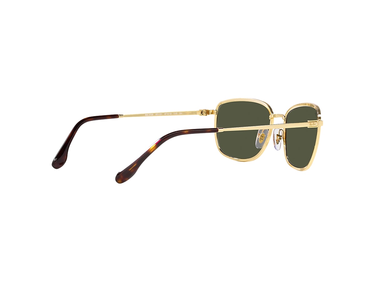 RB3705 Sunglasses in Gold and Green - RB3705 | Ray-Ban® US