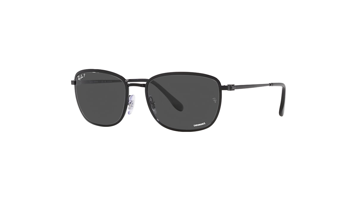 RB3705 CHROMANCE Sunglasses in Black and Grey - RB3705 | Ray-Ban® US