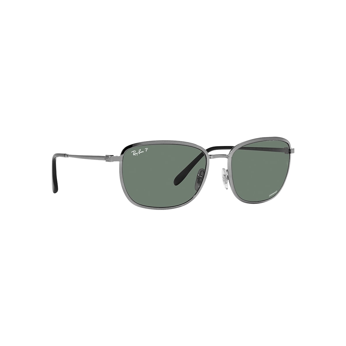 RB3705 CHROMANCE Sunglasses in Gunmetal and Grey - RB3705 | Ray