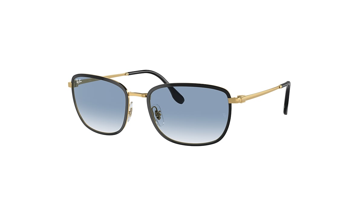 RB3705 Sunglasses in Black On Gold and Blue - RB3705 | Ray-Ban® US