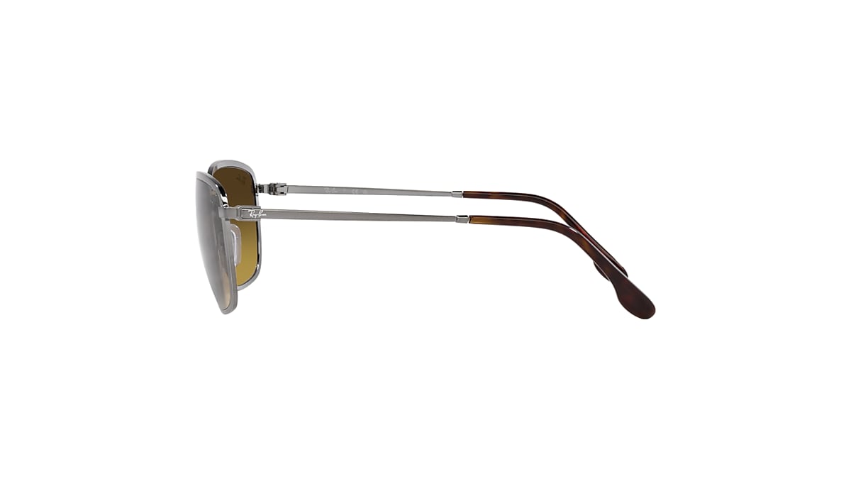 RB3705 Sunglasses in Gunmetal and Brown - RB3705 | Ray-Ban® EU