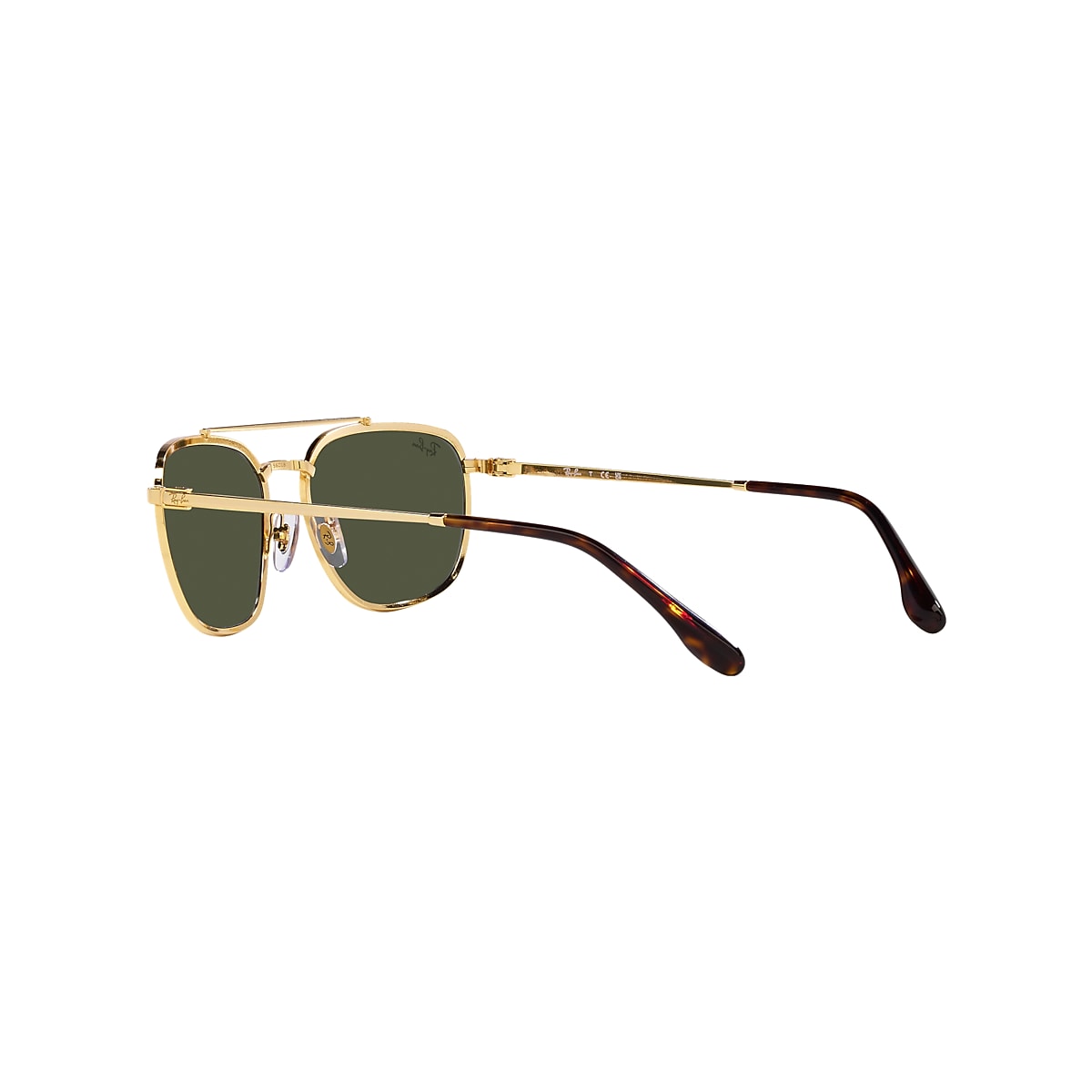 RB3708 Sunglasses in Gold and Green - RB3708 | Ray-Ban® CA