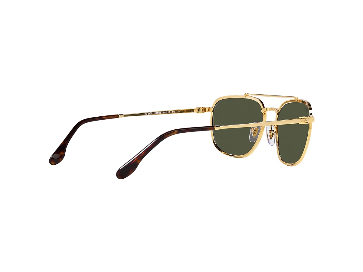 RB3708 Sunglasses in Gold and Green - RB3708 | Ray-Ban® EU