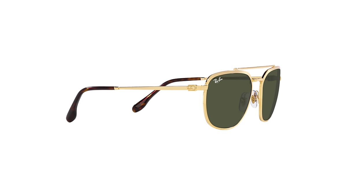 RB3708 Sunglasses in Gold and Green - RB3708 | Ray-Ban® US