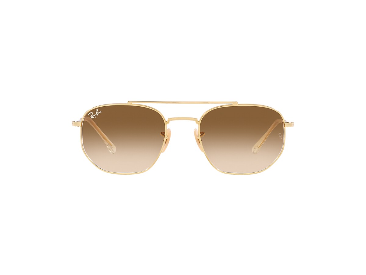 RB3707 Sunglasses in Gold and Brown - RB3707 | Ray-Ban® US