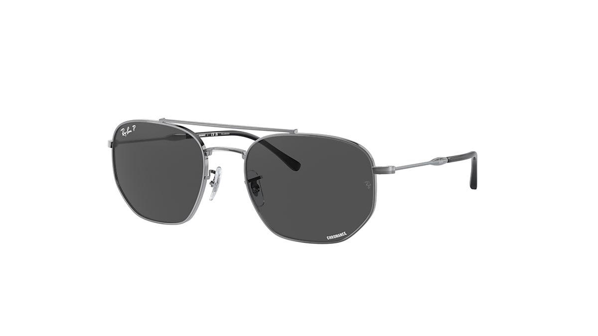 RB3707 Sunglasses in Gunmetal and Grey - RB3707 | Ray-Ban® CH