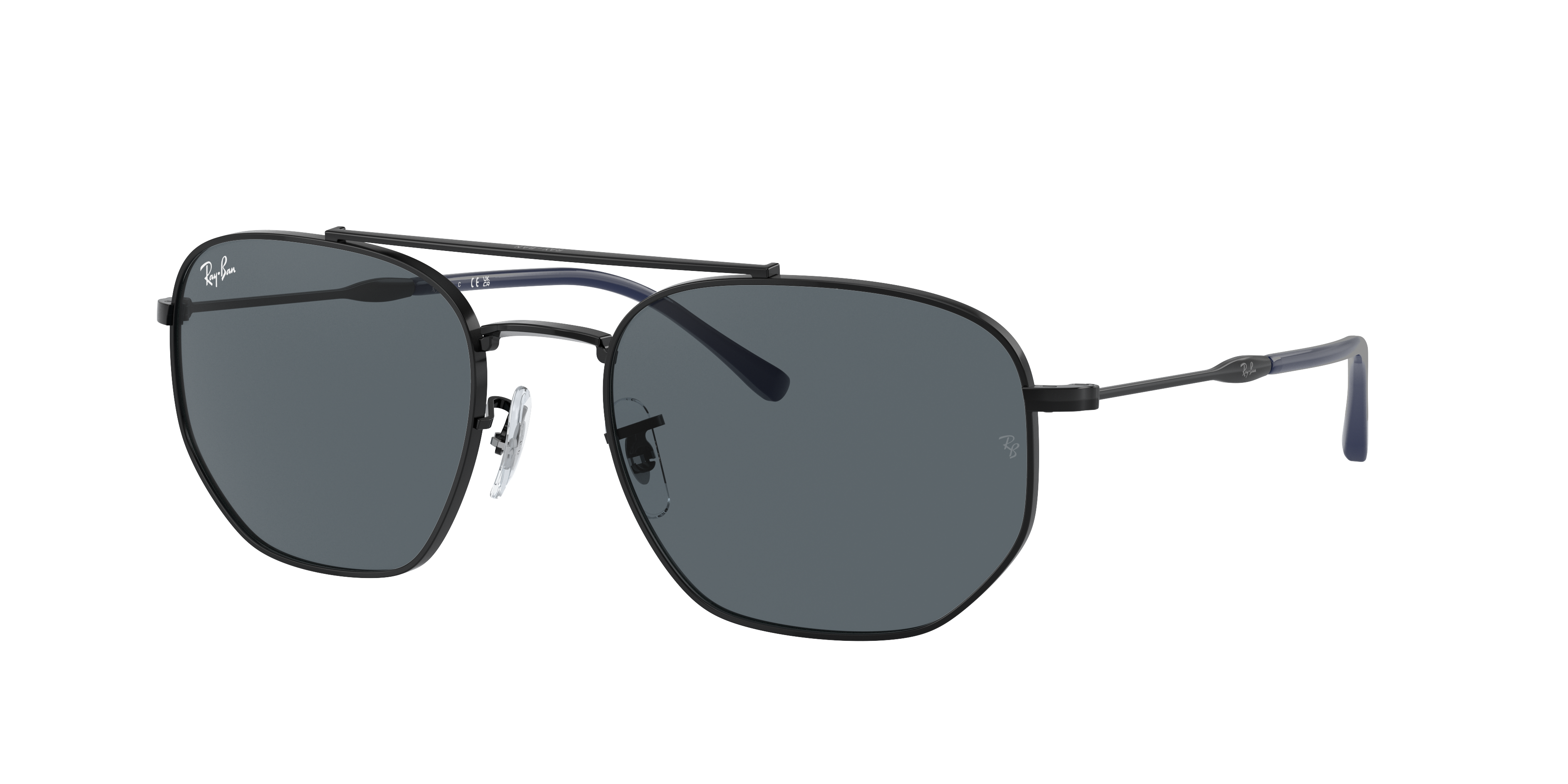 Rb3707 Sunglasses In Black And Blue RB3707 Ray Ban 1-tb-how-many-mb-briaaddphillips