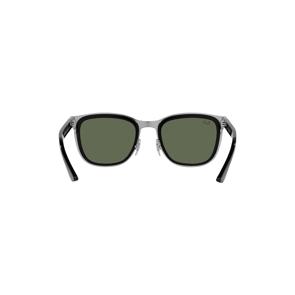 Ray-Ban Clyde Sunglasses Black Frame Green Lenses 53-22