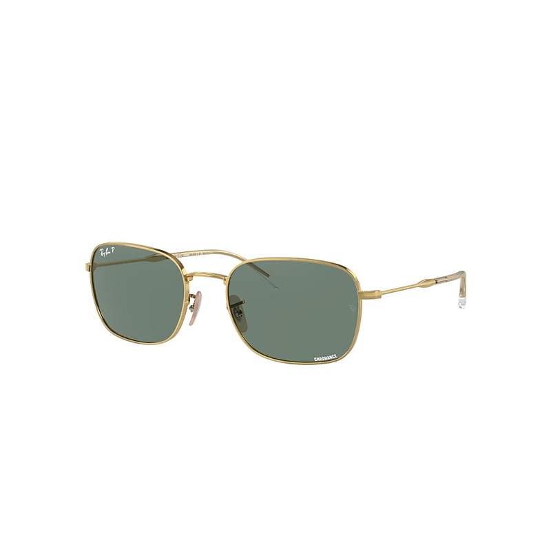 Ray Ban Sunglasses Unisex Rb3706 - Gold Frame Grey Lenses Polarized 54-20