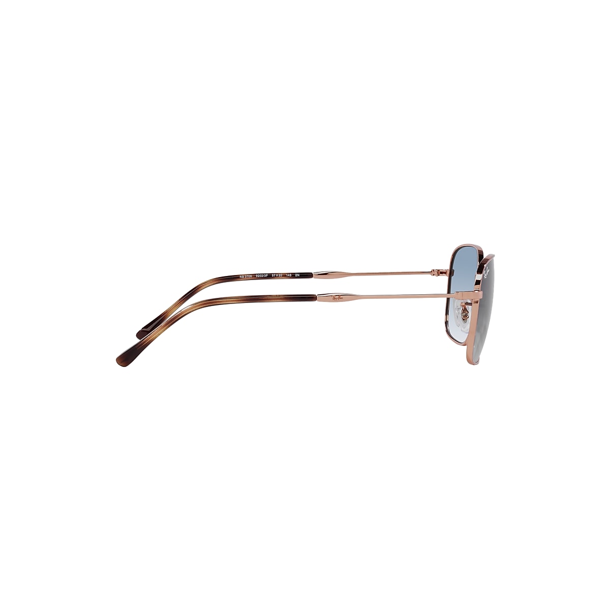 RB3706 Sunglasses in Rose Gold and Blue - RB3706 | Ray-Ban® EU