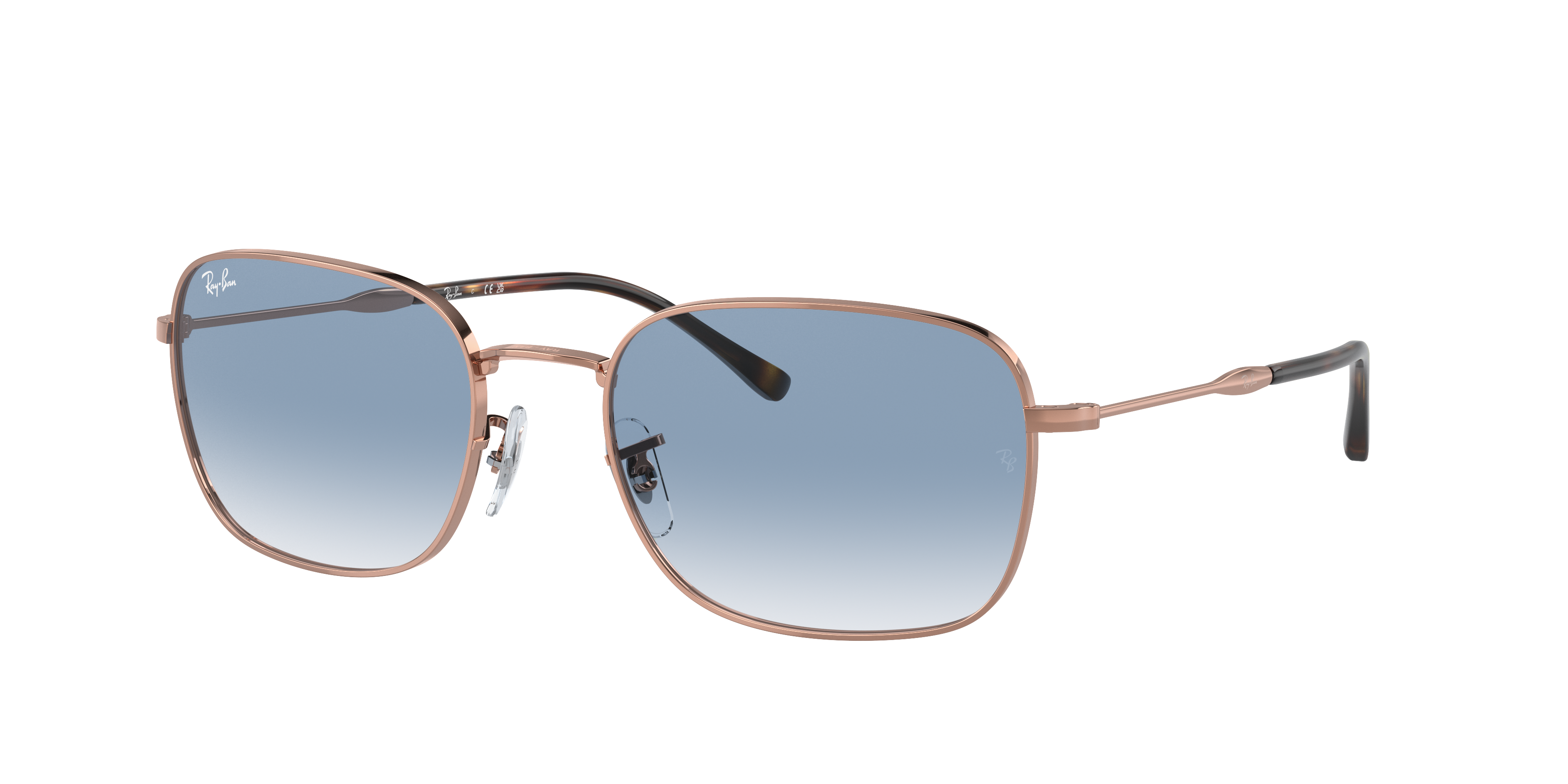 Rb3706 Sunglasses in Rose Gold and Blue - RB3706 | Ray-Ban®