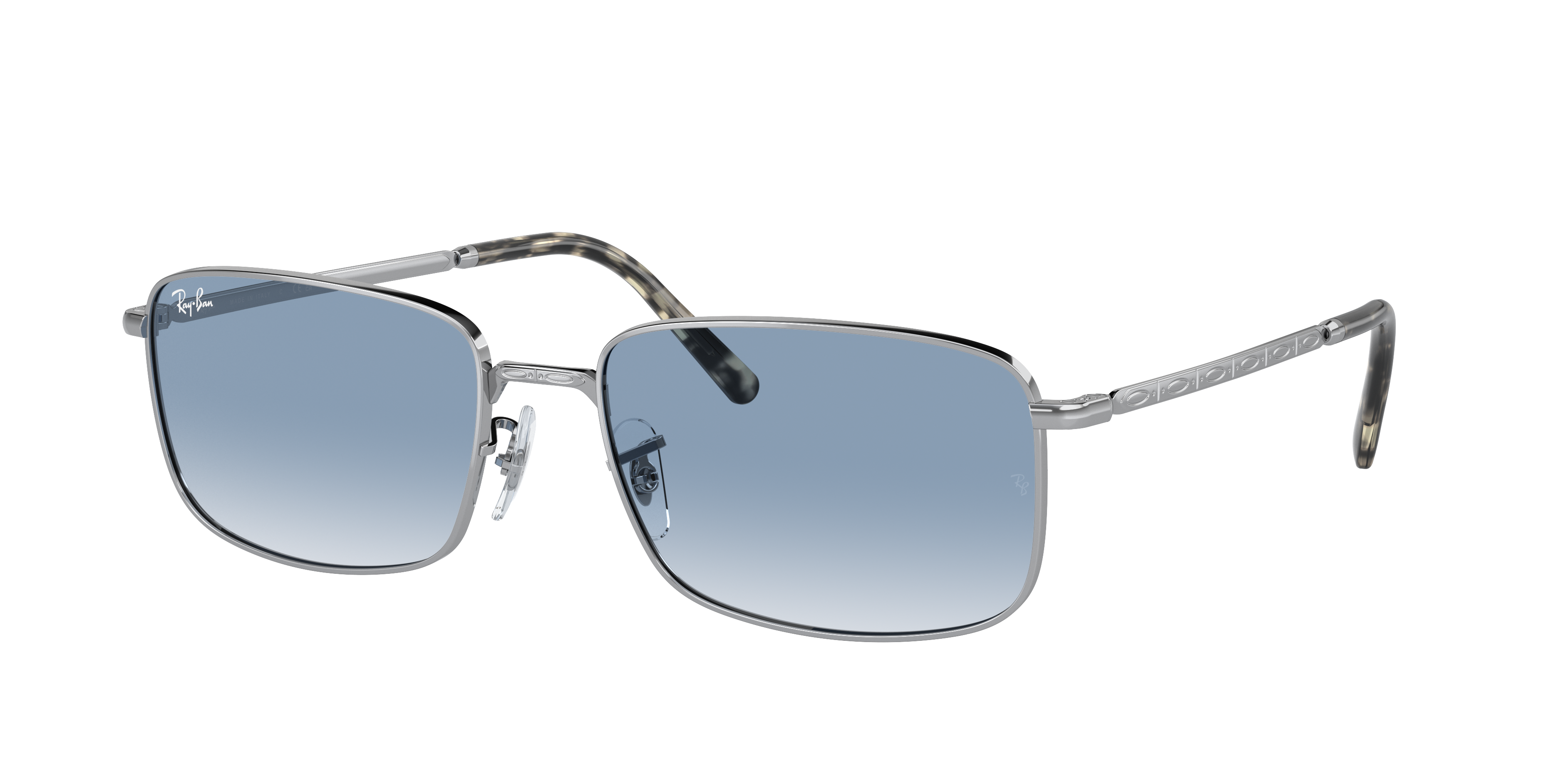 Rb3717 Sunglasses In Silver And Blue RB3717 Ray Ban rb3717-sunglasses-in-silver-and-blue-rb3717-ray-ban