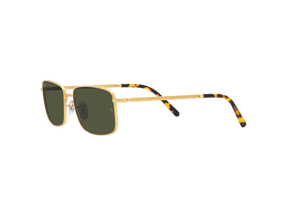 Men's square hotsell gold sunglasses